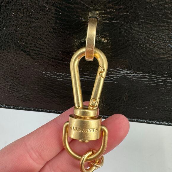 AllSaints Women's Sheringham Leather Shoulder Bag - Picture 14 of 15